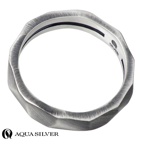 AQUA SILVER(アクアシルバー) シルバー リング 指輪 メンズ 13～21号