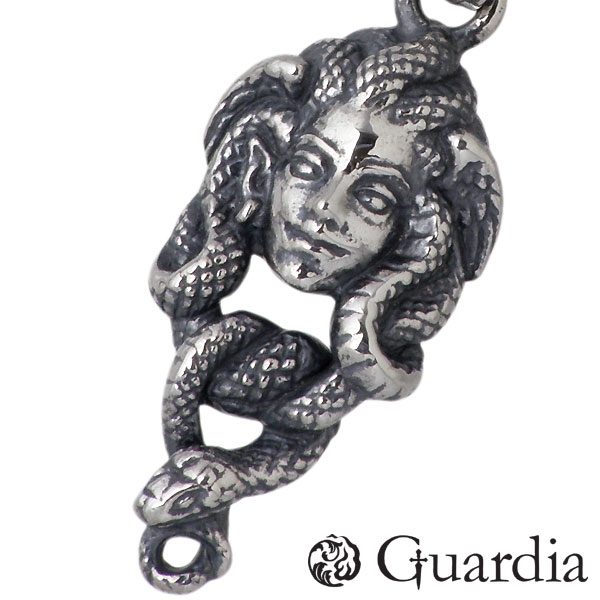 Guardia(ガルディア) Medusa メドゥーサ シルバー ネックレス チェーン付き 蛇・ATPN-021CL50を販売。商品点数3万点