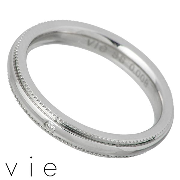 vie(ヴィー) ダイヤモンド ステンレス リング 指輪 7～15号