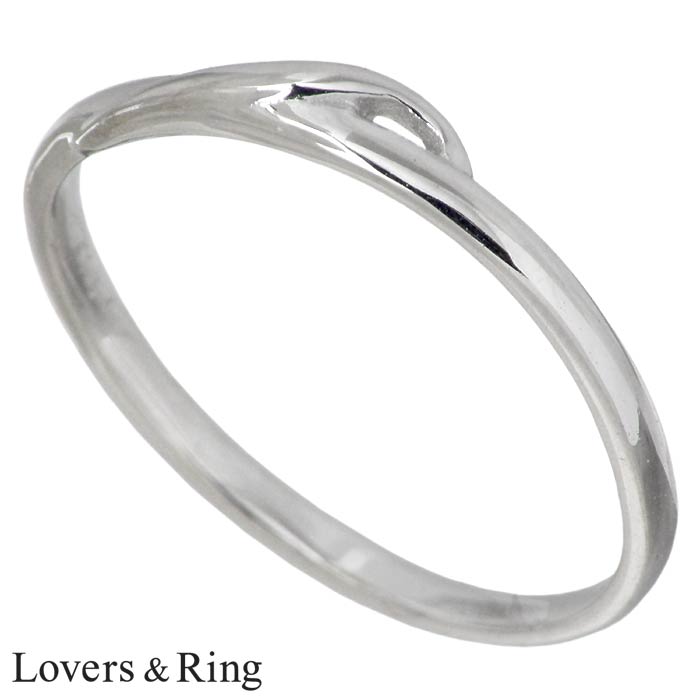 Lovers & Ring【ラバーズリング】K10 ホワイトゴールド リング 指輪 メンズ 11～23号