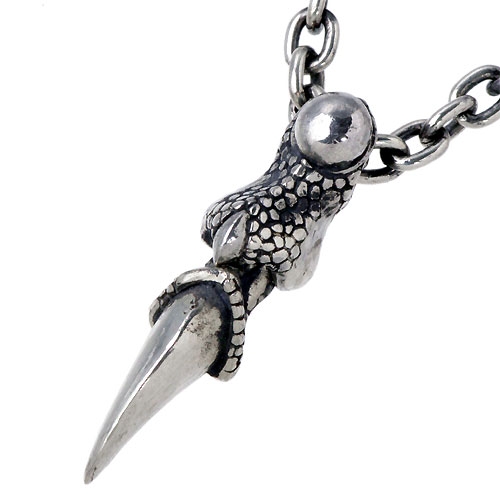 DICKY & GRANDMASTER Dragon Claw silver pendant / Necklace. silver ...