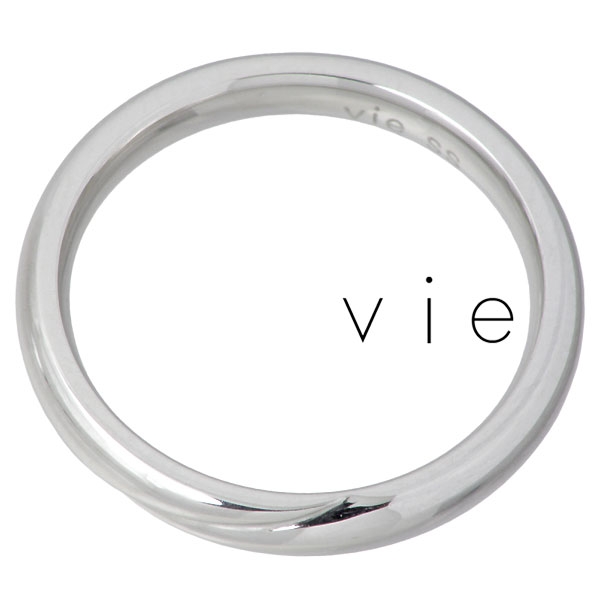 vie(ヴィー) ステンレス 甲丸 リング 指輪 7～21号