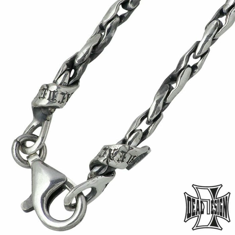 DEAL DESIGN(ディールデザイン) ス エッジ リンク シルバー チェーン