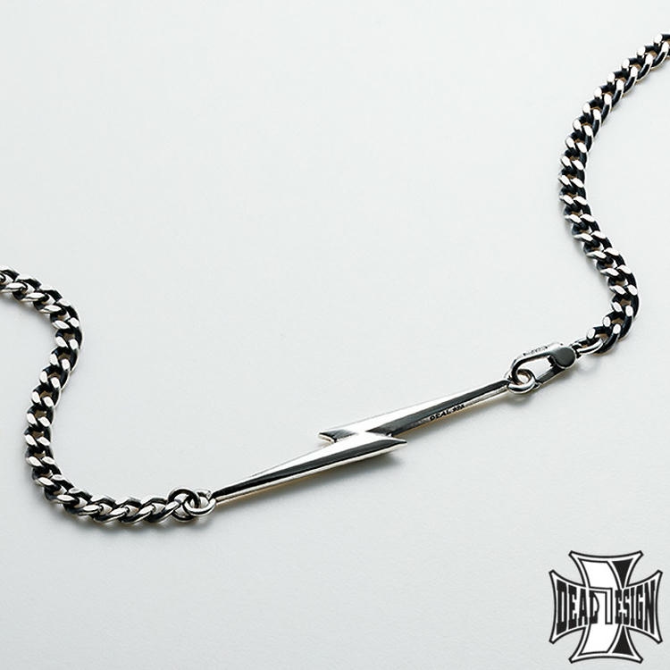 ディールデザイン DEAL DESIGN シルバー ネックレス ライトニング チェーン メンズ シルバー925 アクセサリー 国産 人気 ブランド チェーン単品 チェーンのみ