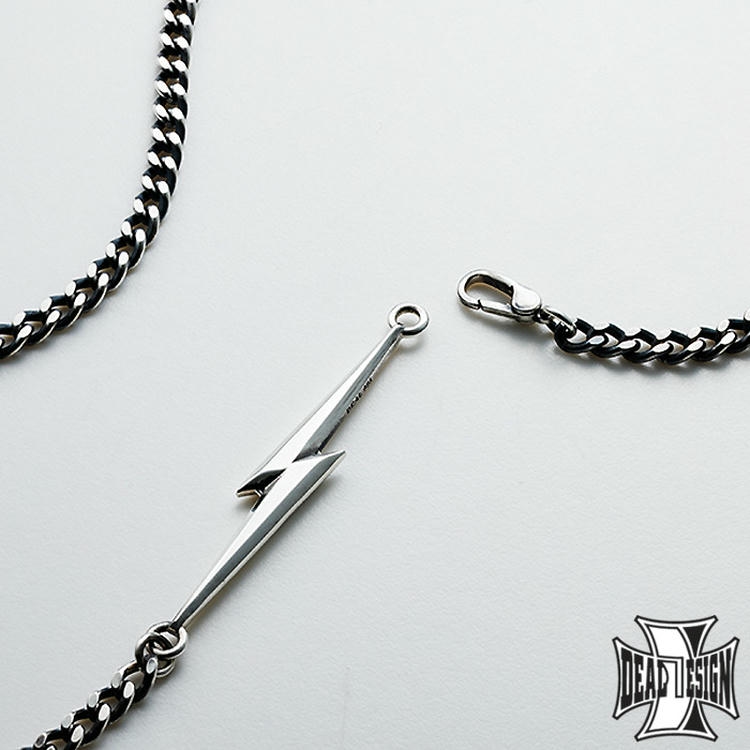 ディールデザイン DEAL DESIGN シルバー ネックレス ライトニング チェーン メンズ シルバー925 アクセサリー 国産 人気 ブランド チェーン単品 チェーンのみ