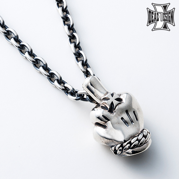 ディールデザイン ファック ユー ハンド シルバー ネックレス ペンダント メンズ レディース シルバー925 アクセサリー 396120 DEAL DESIGN