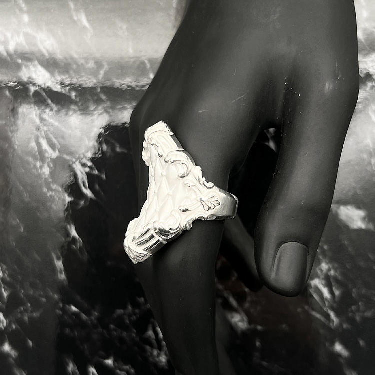 マッドグラフィティ Mad Graffiti スローン L シルバー リング 指輪 メンズ レディース 11号~30号 シルバー925 アクセサリー ブランド ギフト 国産 日本製