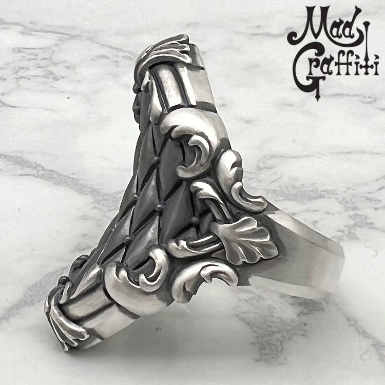 マッドグラフィティ Mad Graffiti スローン L シルバー リング 指輪 メンズ レディース 11号~30号 シルバー925 アクセサリー ブランド ギフト 国産 日本製