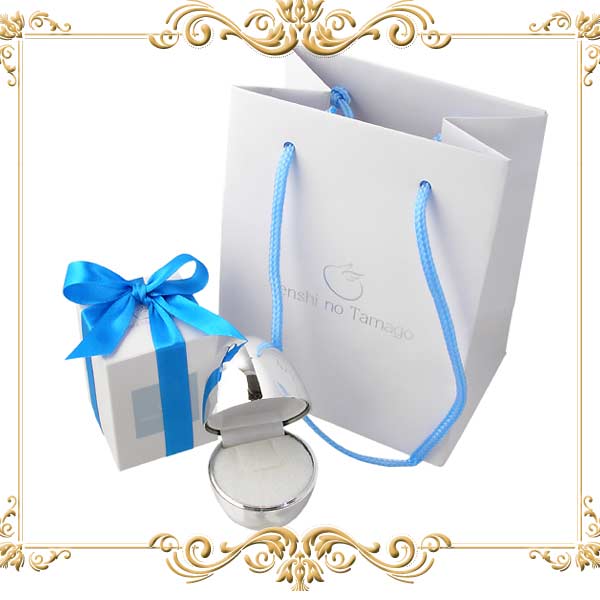 天使の卵 Tenshi no Tamago ダブル ハート シルバー ブレスレット tenshi-5115WEB