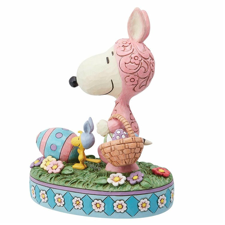 enesco エネスコ JIM SHORE SNOOPY スヌーピー＆ウッドストック イースター バニー フィギュア ピーナッツ Peanuts 人気  キャラクター グッズ 大人向け 置物 インテリア オブジェを販売。商品点数3万点以上。シルバーアクセサリー - シーズ / 通販